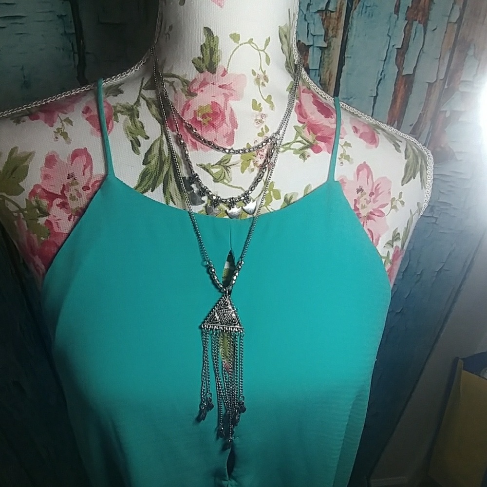 WISHFUL PARK NWT 3 Strand Tribal Necklace